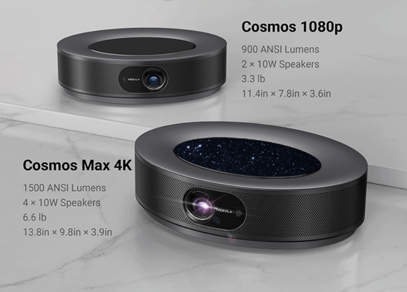 Anker Nebula Cosmos Max | 世界初の4K+3Dオーディオ対応のホーム 
